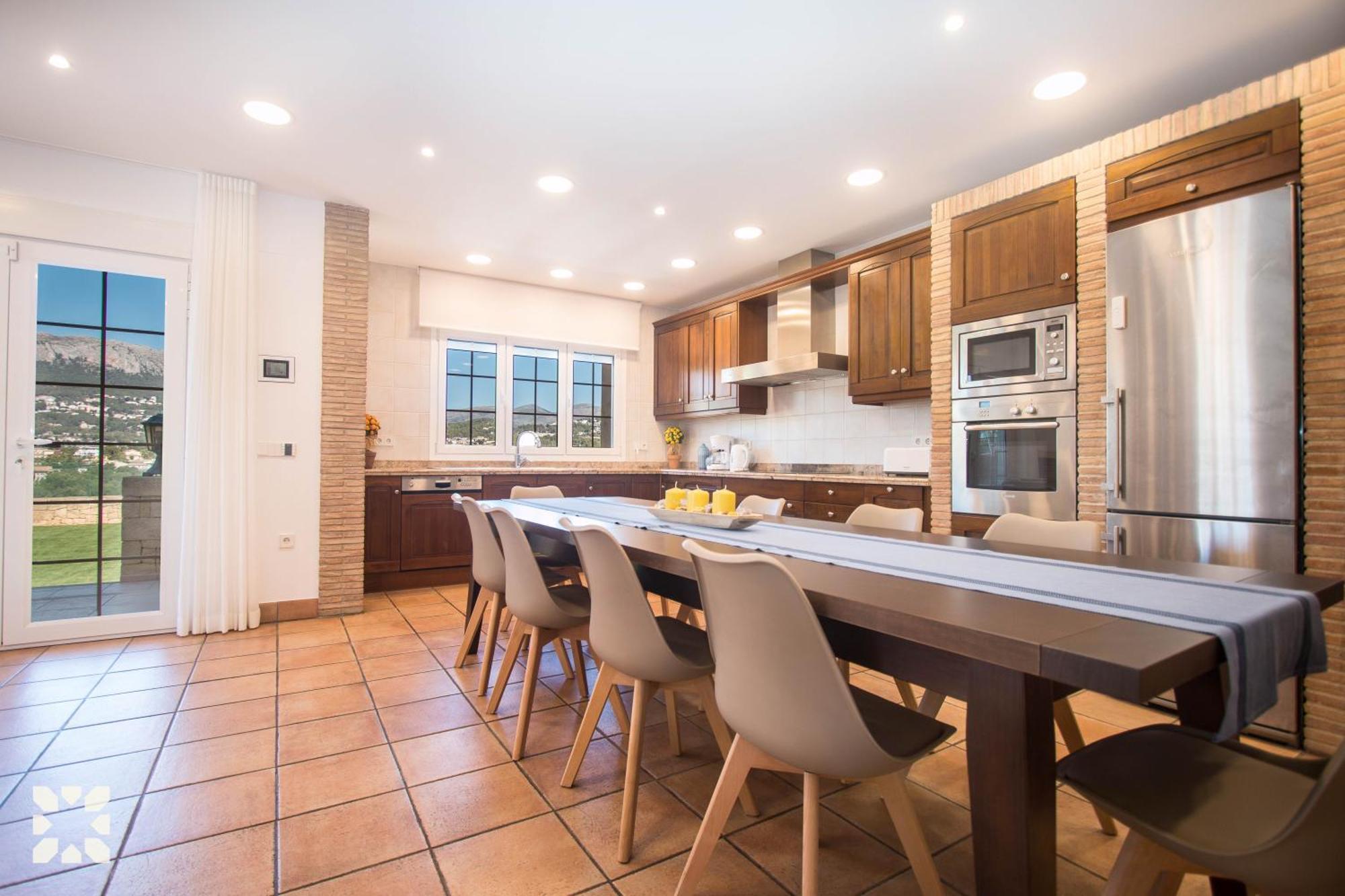 Villa Happy Family By Abahana Villas Calpe Bagian luar foto